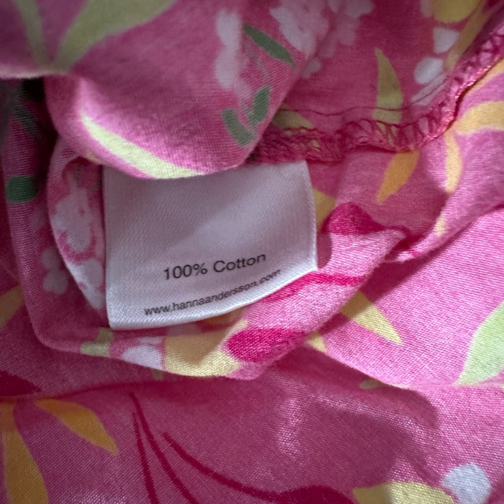 Hanna Anderson 100% cotton girls size 5 shirt - Picture 4 of 4